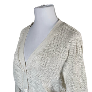 Naisten Marimekko - Neuletakki, koko 42 - Luonnonvalkoinen (2)