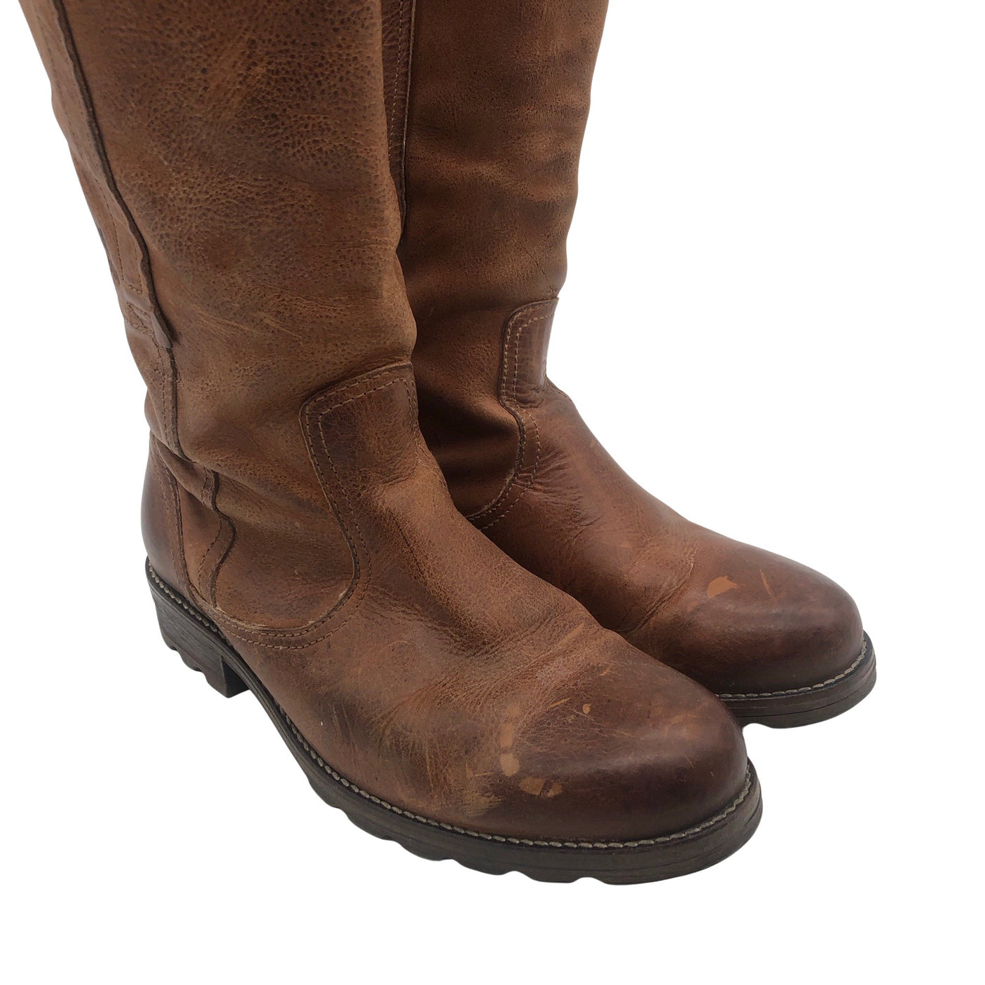 Naisten Palladium - Saappaat, koko 38 - Ruskea (2)