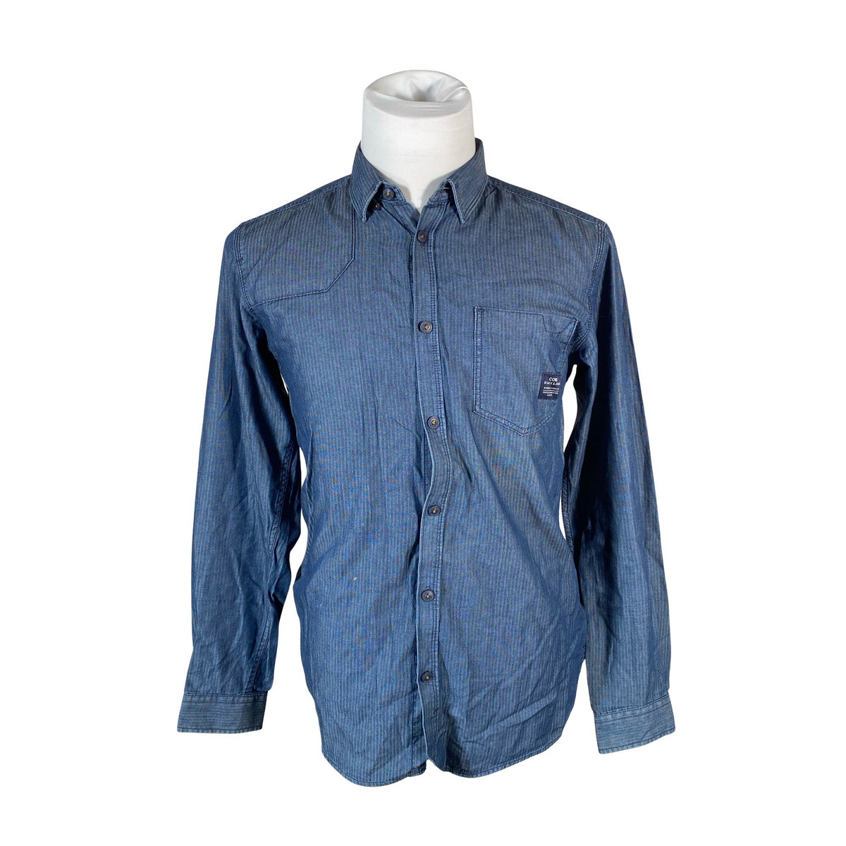 Miesten Jack & Jones - Kauluspaita, koko M - Sininen (1)