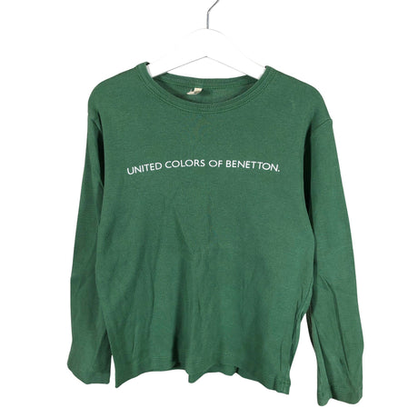 Unisex Benetton - Trikoopaita, koko 116 - 122 - Vihreä ()
