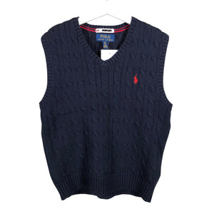 Unisex Polo Ralph Lauren - Neuleliivi, koko 122 - 128 - Sininen (1)