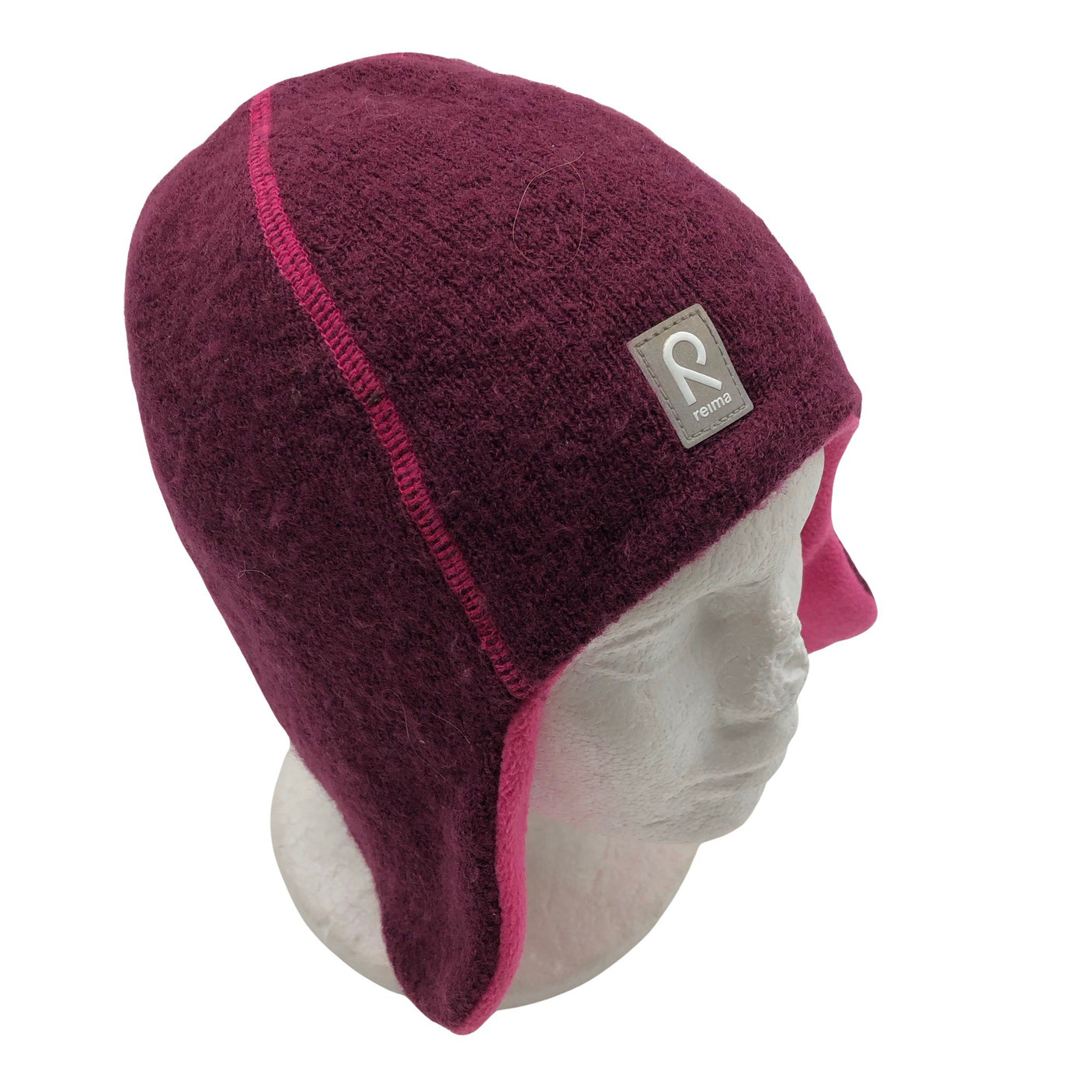 Unisex Reima - Talvihattu, koko 54 - 56 cm - Viininpunainen (1)