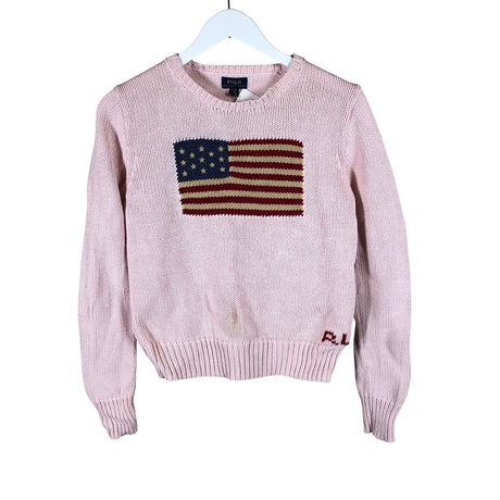 Tyttöjen Polo Ralph Lauren - Neulepaita, koko 158 - 164 - Vaaleanpunainen ()