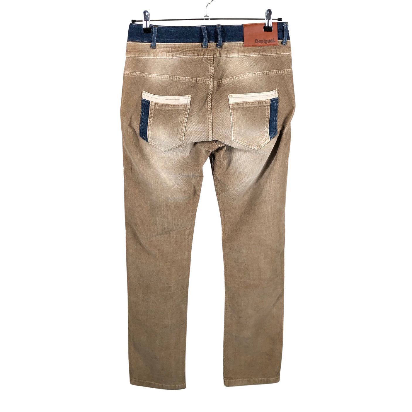 Miesten Desigual - Samettihousut, koko W32 - Ruskea (2)