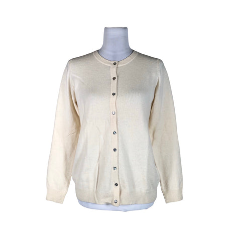 Naisten Repeat - Neuletakki, koko 38 - Beige ()