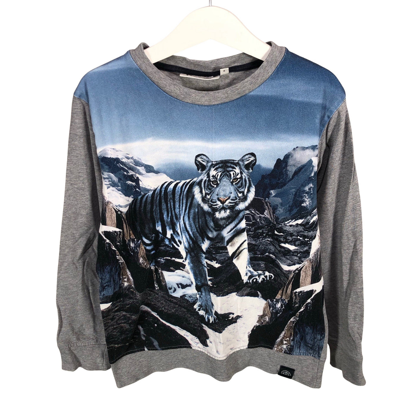 Unisex Molo Kids - Trikoopaita, koko 110 - 116 - Harmaa (1)