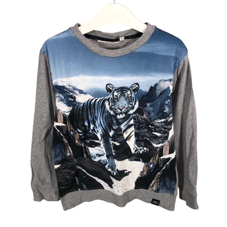 Unisex Molo Kids - Trikoopaita, koko 110 - 116 - Harmaa ()