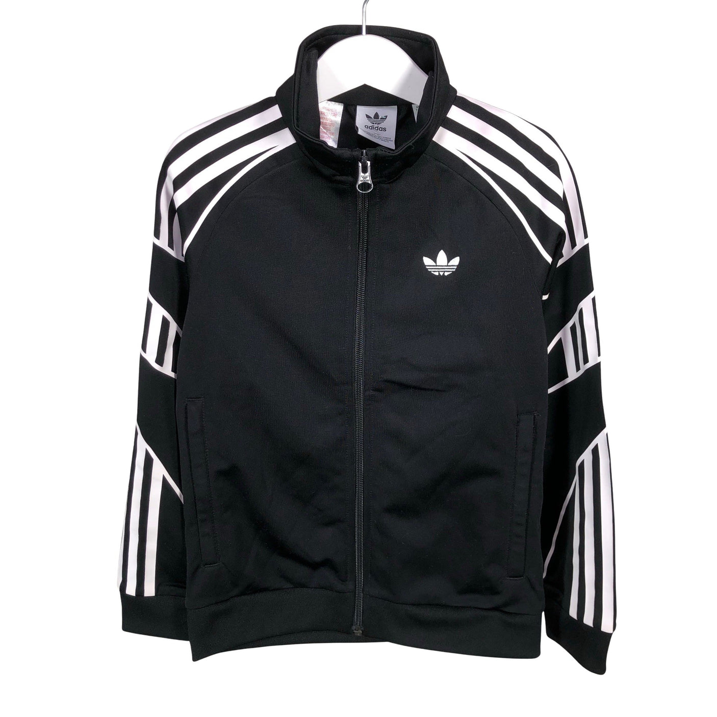 Poikien Adidas - Verryttelytakki, koko 122 - 128 - Musta (1)