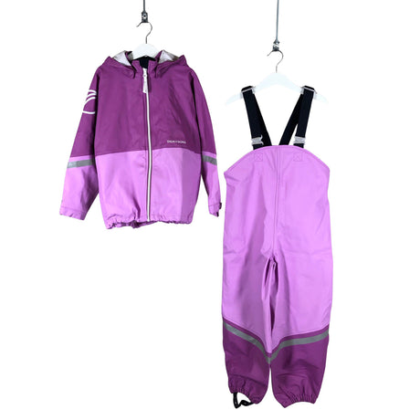 Tyttöjen Didriksons - Sadeasu, koko 116 - 122 - Violetti ()