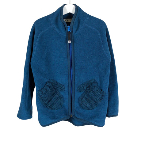 Unisex Molo Kids - Fleecetakki, koko 110 - 116 - Sininen ()