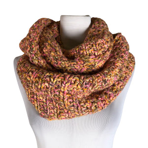 Naisten Handmade - Tuubihuivi, koko Maxi - Pinkki (1)