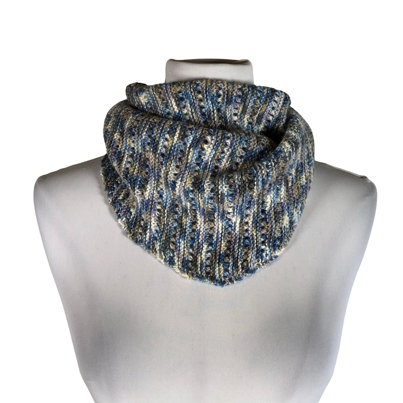 Naisten Handmade - Kaulaliina, koko Maxi - Sininen (1)