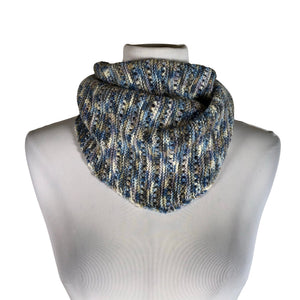 Naisten Handmade - Kaulaliina, koko Maxi - Sininen (1)