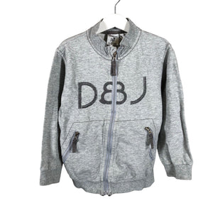 Unisex D&J Familjeklubben - Svetari, koko 116 - 122 - Harmaa (1)