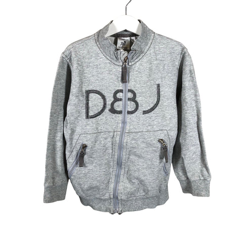 Unisex D&J Familjeklubben - Svetari, koko 116 - 122 - Harmaa ()