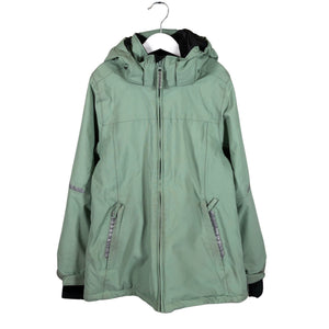 Unisex Polarn O. Pyret - Toppatakki, koko 140 - 146 - Vihreä (1)