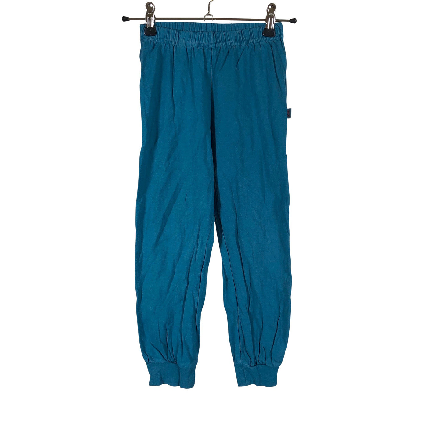 Unisex D&J Familjeklubben - Trikoohousut, koko 104 - 110 - Sininen (1)