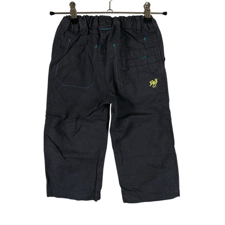 Poikien D&J Familjeklubben - Kangashousut, koko 86 - 92 - Harmaa (2)