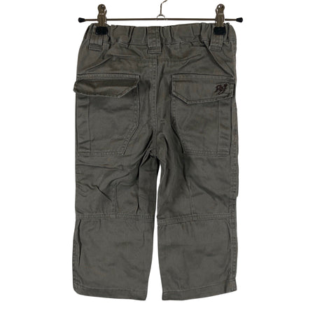 Poikien D&J Familjeklubben - Kangashousut, koko 86 - 92 - Harmaa (2)