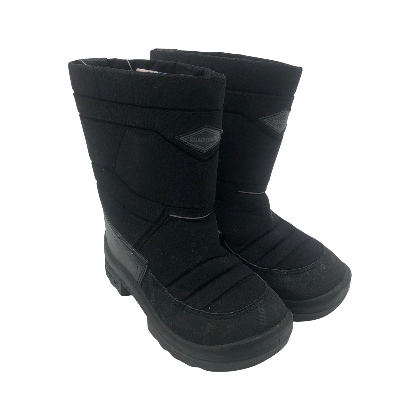 Unisex Kuoma - Talvikengät, koko 32 - Musta (2)