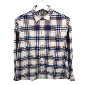 Poikien Uniqlo - Flanellipaita, koko 152 - 158 - Beige (1)