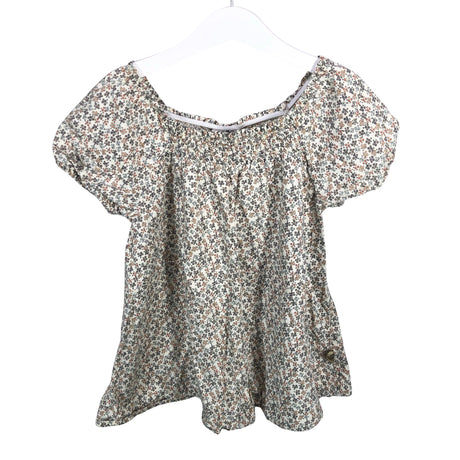 Tyttöjen POMPdeLUX - Lyhythihainen pusero, koko 122 - 128 - Beige ()