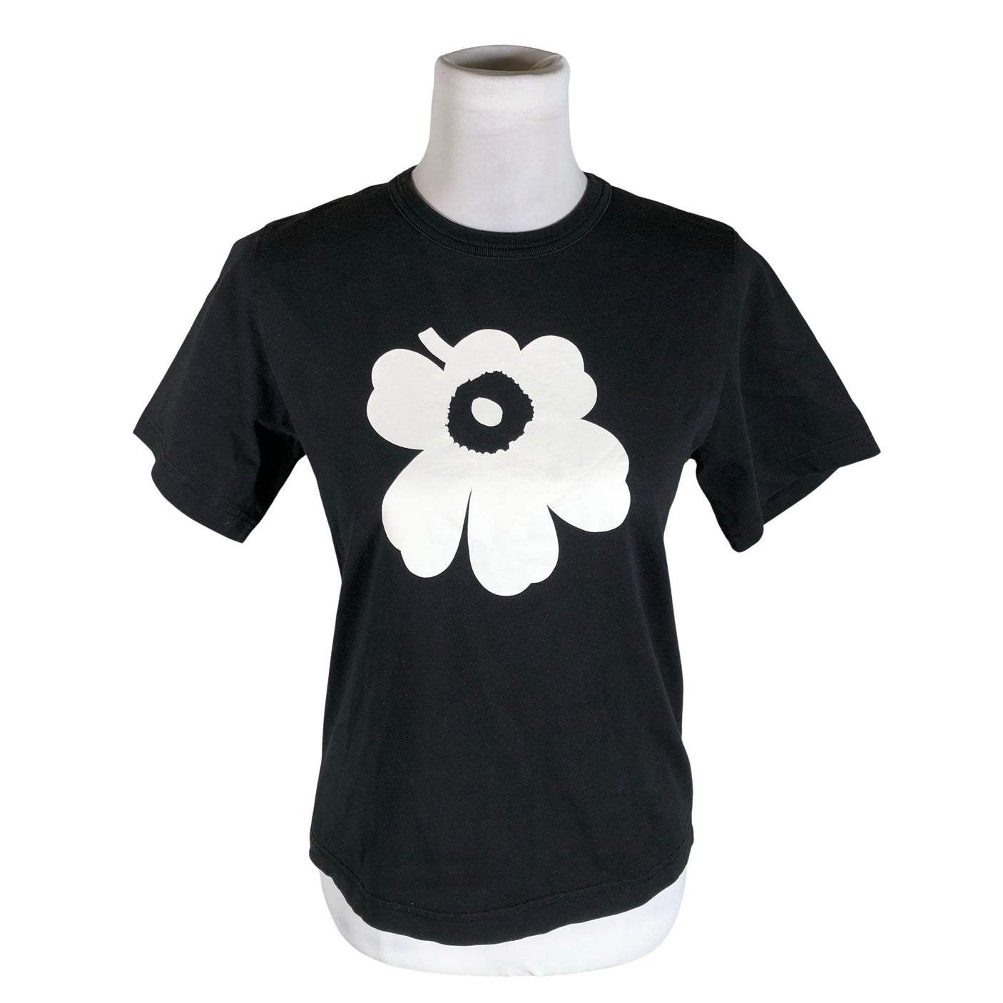 Naisten Marimekko - T-paita, koko 34 - Musta (1)