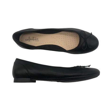 Naisten Clarks - Ballerinat, koko 39 - Musta ()