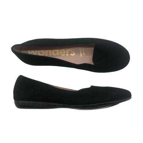 Naisten Wonders - Ballerinat, koko 39 - Musta ()