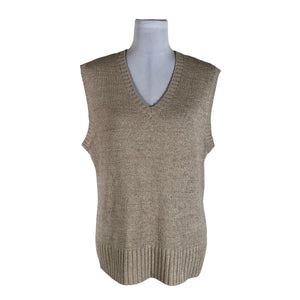 Naisten O.I.S - Neuleliivi, koko 40 - Beige (1)