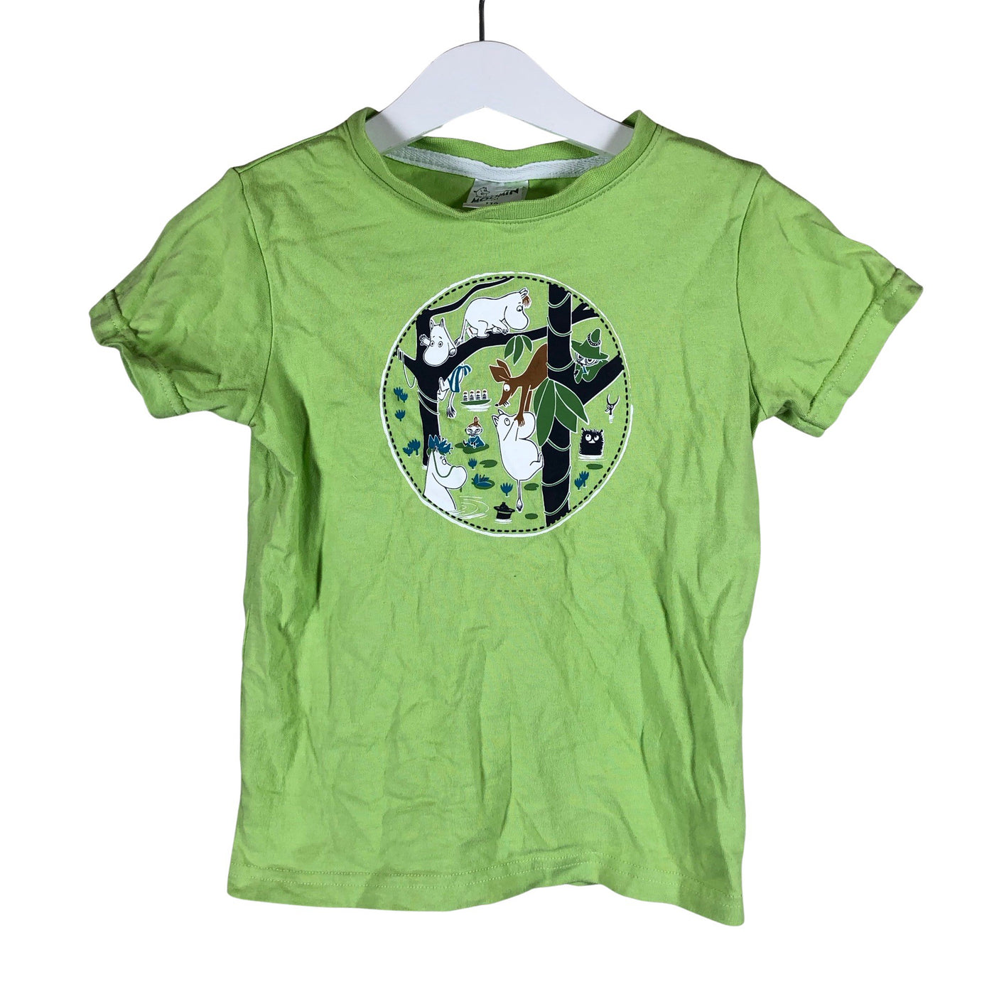 Unisex Martinex - T-paita, koko 104 - 110 - Vihreä (1)