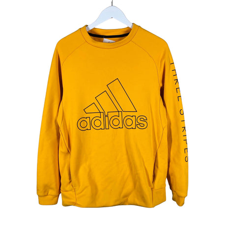 Unisex Adidas - Collegepaita, koko 170 - 176 - Keltainen ()