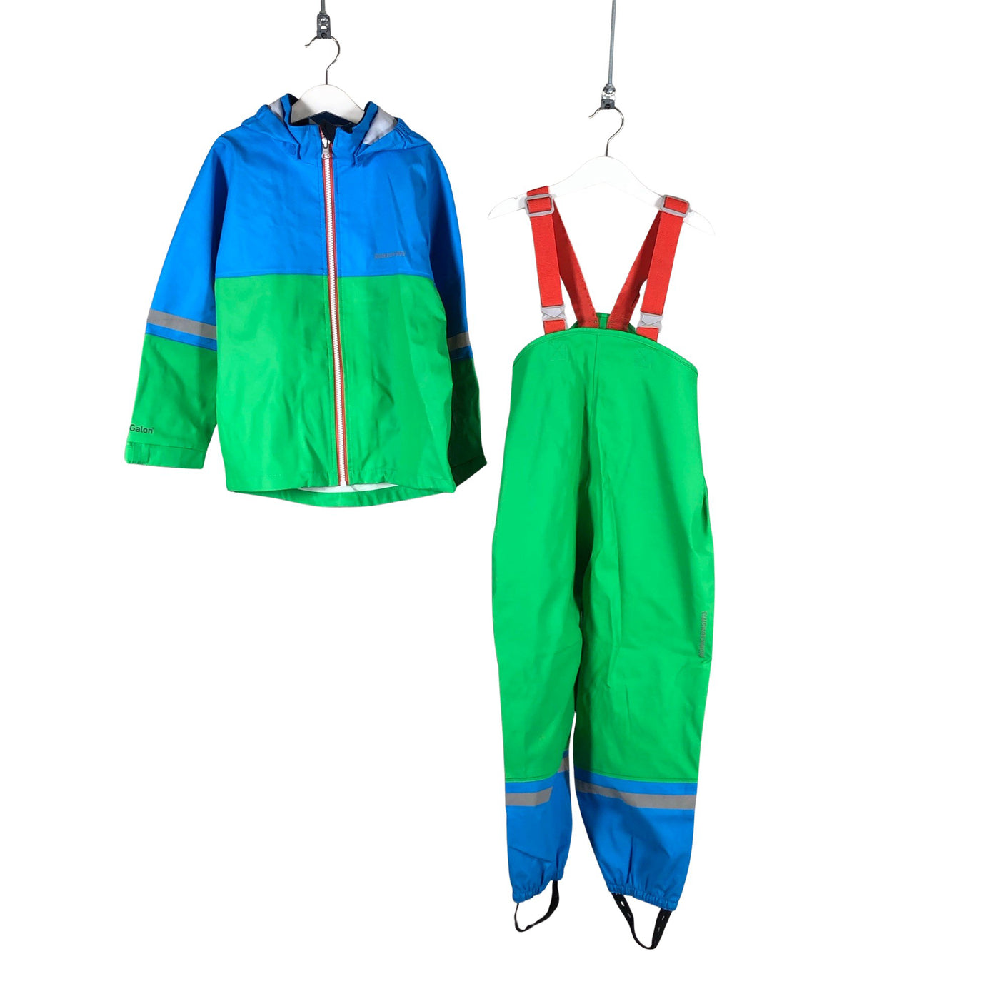 Unisex Didriksons - Sadeasu, koko 116 - 122 - Vihreä (1)