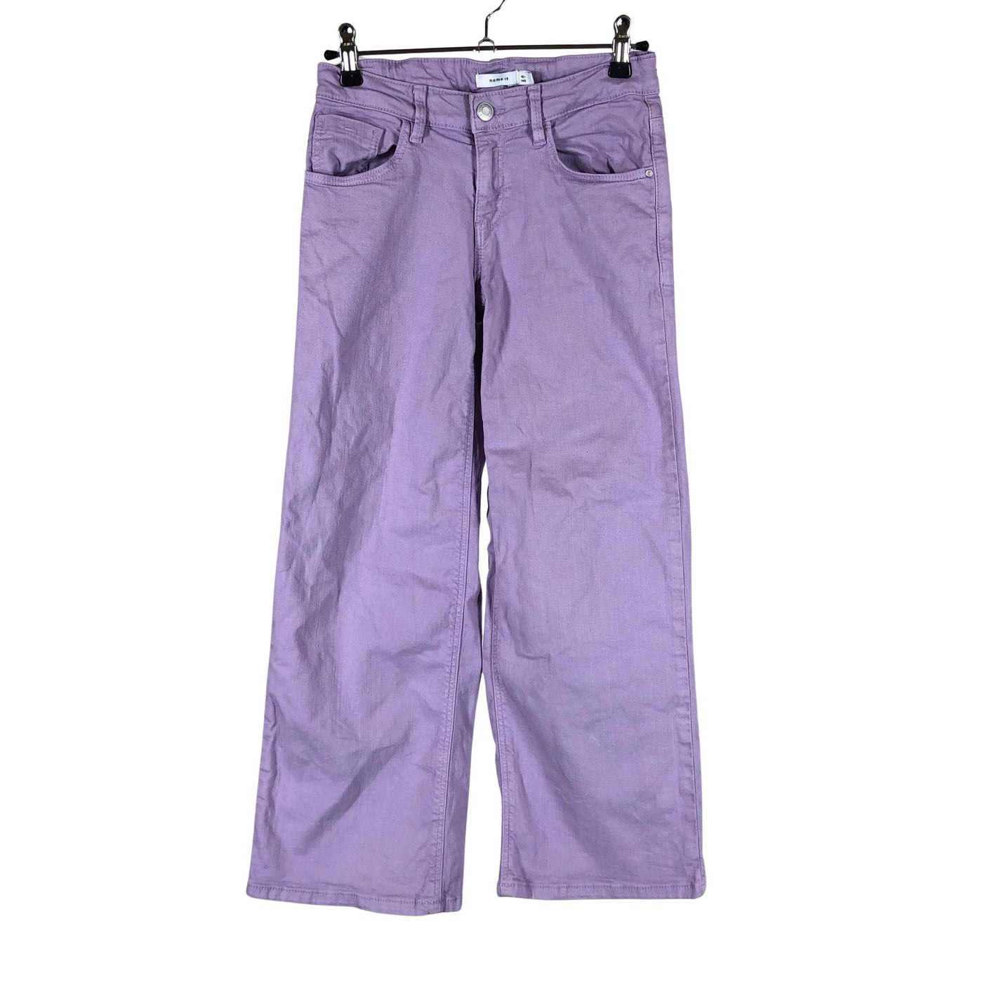 Tyttöjen Name It - Farkut, koko 122 - 128 - Violetti (1)