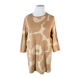 Naisten Marimekko - Trikootunika, koko 44 - Beige (1)