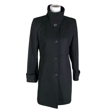 Naisten Esprit - Villakangastakki, koko 38 - Musta ()