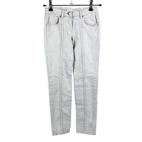 Tyttöjen Chloé - Farkut, koko 122 - 128 - Harmaa ()