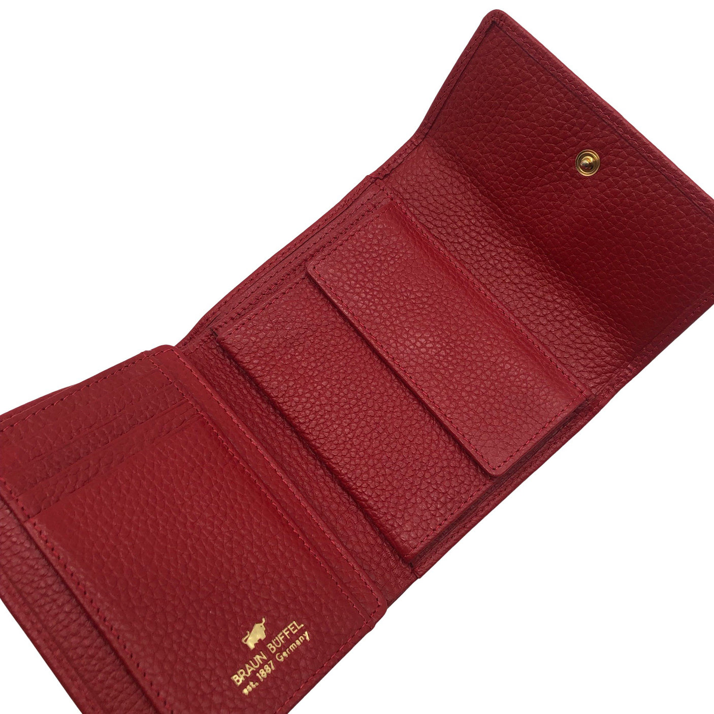 Naisten Braun Buffel - Lompakko, koko Ei kokoa - Punainen (2)