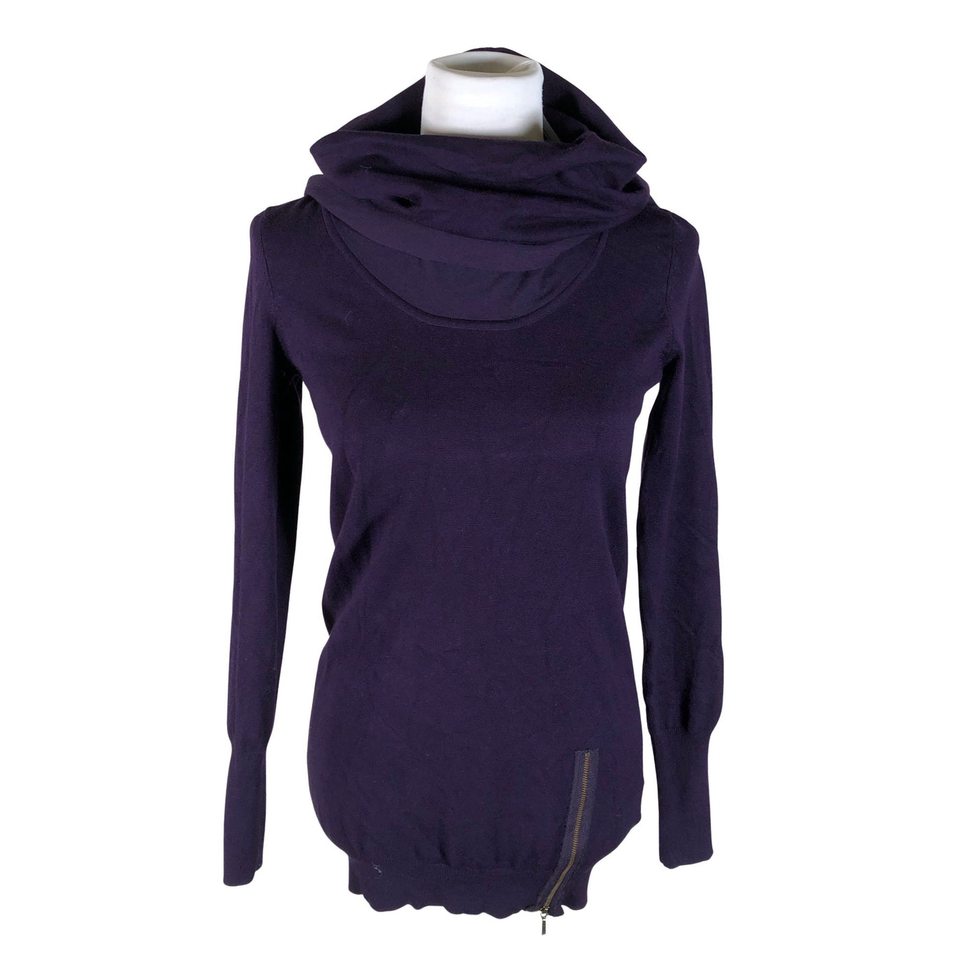 Naisten Cristelle&co - Neuletunika, koko 34 - Violetti (1)