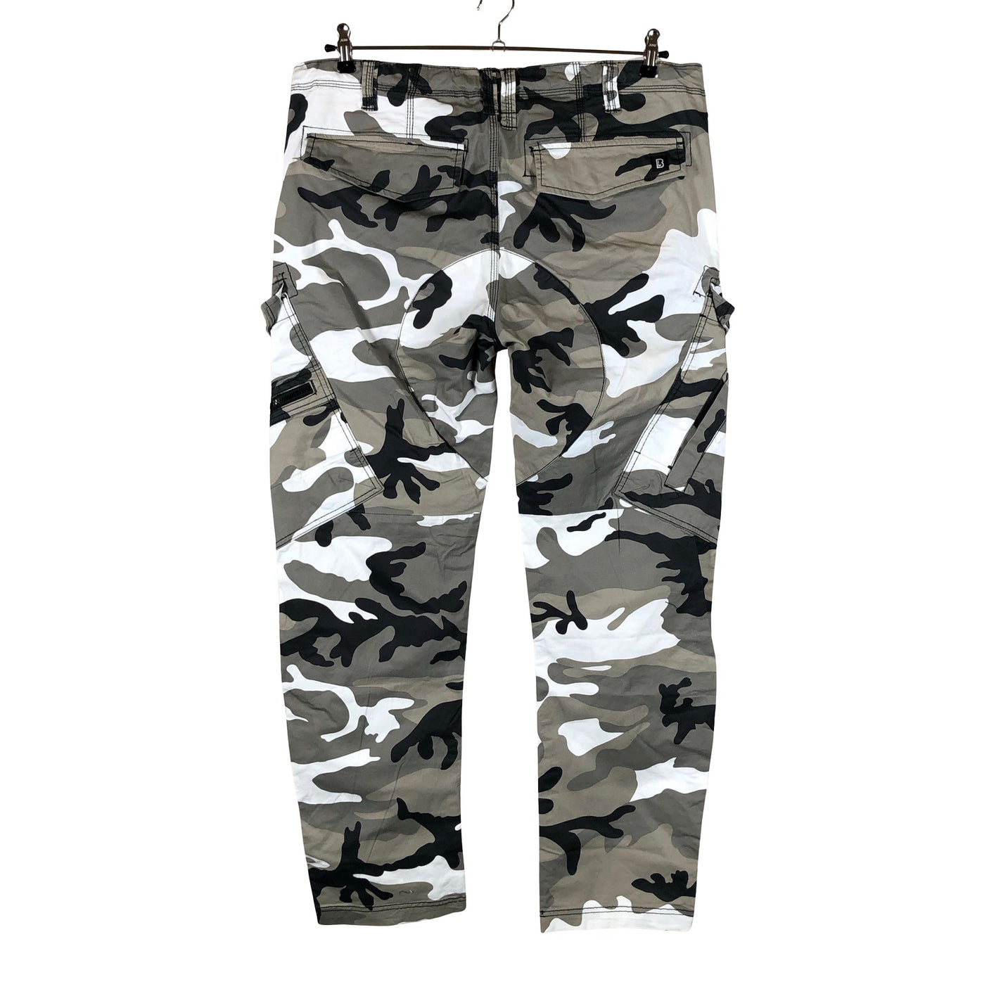 Miesten Brandit - Cargohousut, koko XL - Harmaa (2)