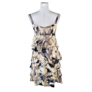 Naisten Bandolera - Kangasmekko, koko 36 - Beige (1)