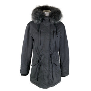 Naisten Superdry - Toppatakki, koko 38 - Musta (1)