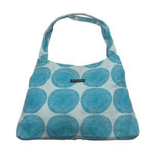 Naisten Marimekko - Käsilaukku, koko Maxi - Turkoosi (1)