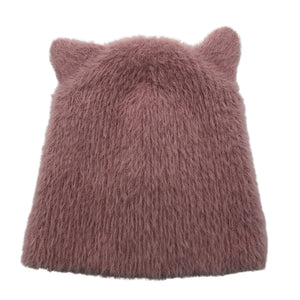 Tyttöjen Lindex - Talvipipo, koko 46 - 48 cm - Vaaleanpunainen (1)