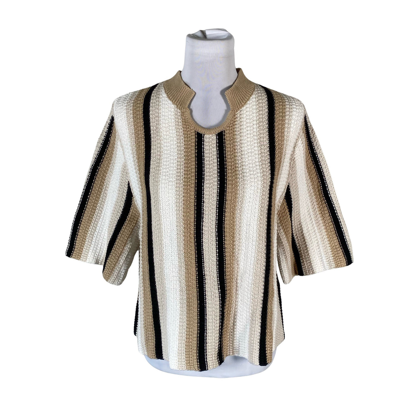 Naisten Lindex - Neulepaita, koko 36 - Beige (1)
