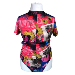 Naisten Desigual - Body, koko 44 - Pinkki (1)