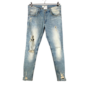 Miesten Redefined Rebel - Farkut, koko W32 - Vaaleansininen (1)