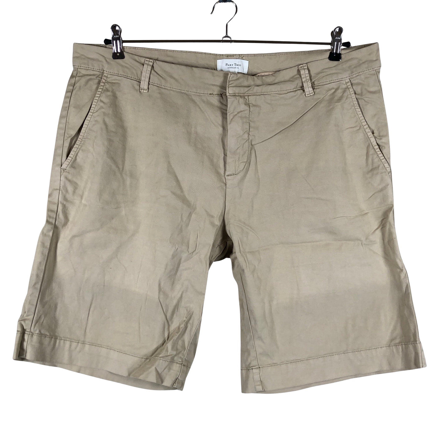 Naisten Part two - Shortsit, koko 46 - Beige (1)