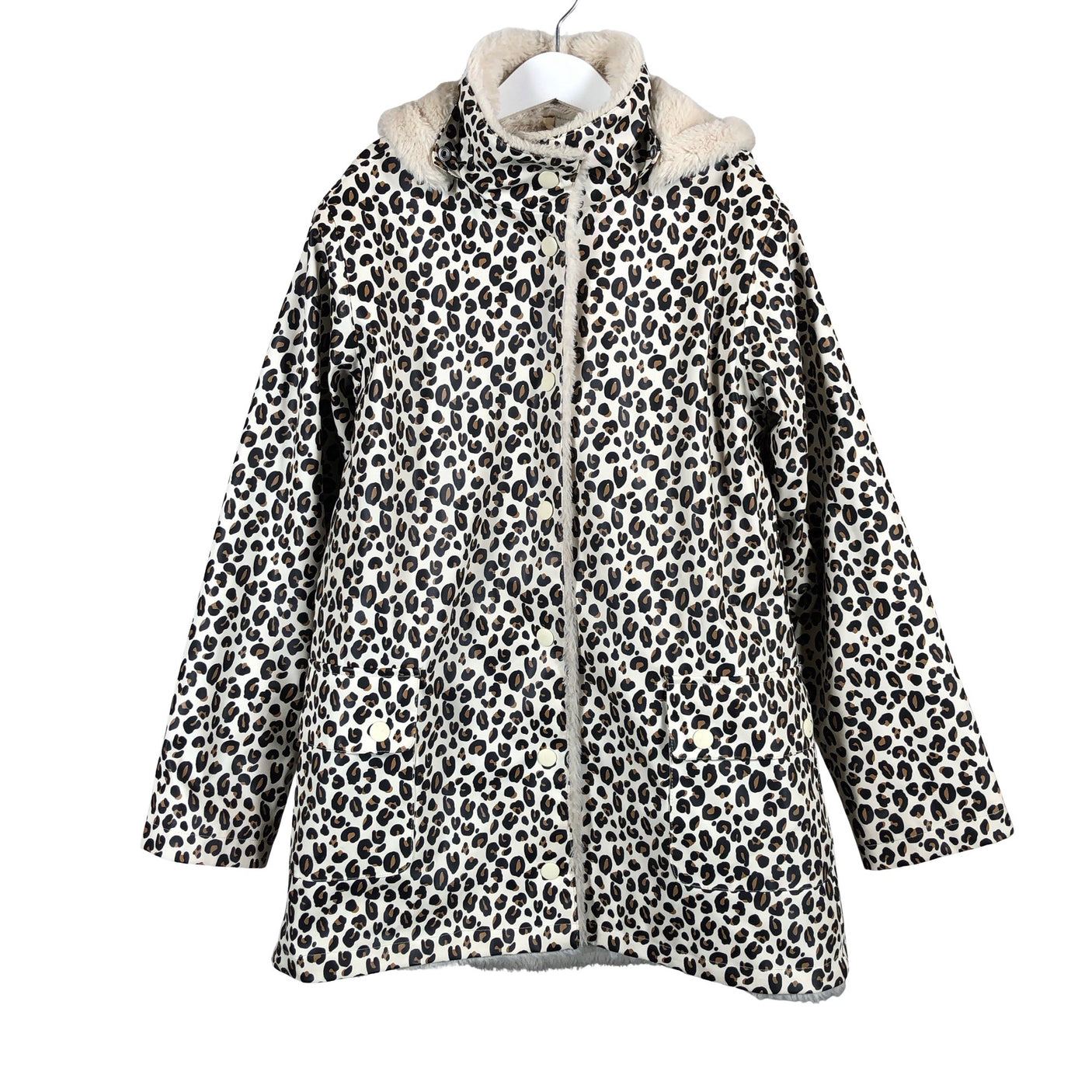 Tyttöjen Lindex - Sadetakki, koko 140 - 146 - Beige (1)