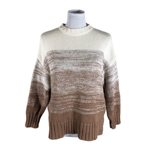 Naisten Twothirds - Neulepaita, koko 34 - Beige (1)